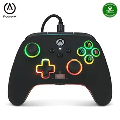 Controle com fio PowerA Spectra Infinity Enhanced, para Xbox Series X|S, Xbox One - Xbox Series X, preto