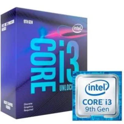 Processador Intel Core i3-9350KF Coffee Lake, Cache 8MB, 4GHz (4.6GHz Max Turbo) | R$540