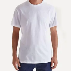 Camiseta Masculinas Básica Lisa Algodão Premium