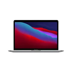 MacBook Pro (de 13 polegadas, Processador M1 da Apple com CPU 8‑core e GPU 8‑core, 8 GB RAM, 512 GB) - Cinzento sideral