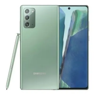 Smartphone Samsung Galaxy Note 20, 256GB, Mystic Green | R$3719