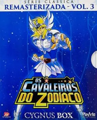 Blu-Ray - Os Cavaleiros Do Zodíaco - Remasterizad0 Vol. 3 - 3 Discos | R$60