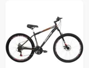 Bicicleta South Hunter GT 2018 - aro 29 - freio a disco - câmbio shimano - 21 marchas - Preto e Vermelho R$699