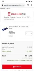 [Contas Novas] 7 Caixa bis ao leite - R$11