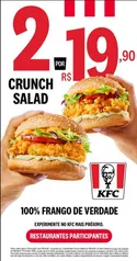 [KFC] 2 Crunch Salad por 19,90