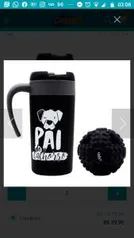 Kit Caneca Uatt? Pai de Dog + Brinquedo Inteligente | R$ 40