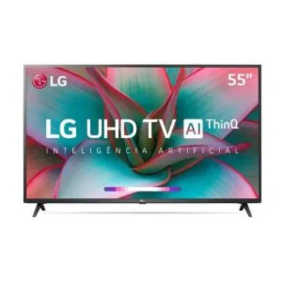 [APP+AME] Smart TV 4K 55 LG LED UHD 55UN7310PSC HDR 3 HDMI 2 USB R$2335