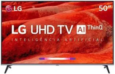 TV LG 50" LED 50UM751C Ultra HD 4K SMART PRO - R$2359