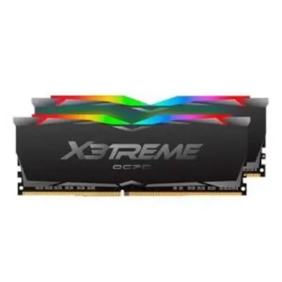Memória OCPC X3, RGB, 16GB (2x8GB), 3000MHz, DDR4, CL16, Black | R$500