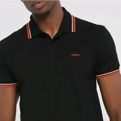 Camisa Polo Colcci Frisos Masculina