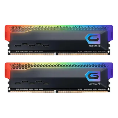 Memória DDR4 Geil Orion RGB, 16GB (2x8GB), 3000MHz, Gray, GAOSG48GB3000C16ASC x 2