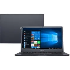 [R$605 AME+CC Shoptime] Notebook Positivo Motion Q432B Atom 4GB 32GB SSD + 64GB Nuvem 14” W10 | R$