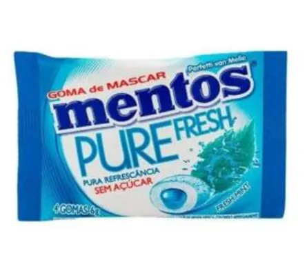 [PRIME] Chiclete Mentos Pure Fresh Menta | R$0,91