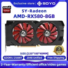 SOYO-AMD RX580 8GB, 2048sp, 256bit