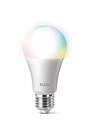 [Prime] Smart Lâmpada Led Colors, 10w Bivolt Wi-FI - Elgin