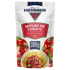 [rec] Molho de Tomate Hemmer Tradicional 300g