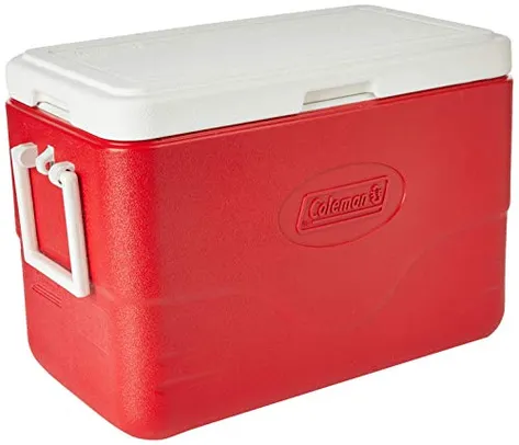 Caixa Térmica 28 QT (26,5 L), 36 Latas, Coleman, Vermelho