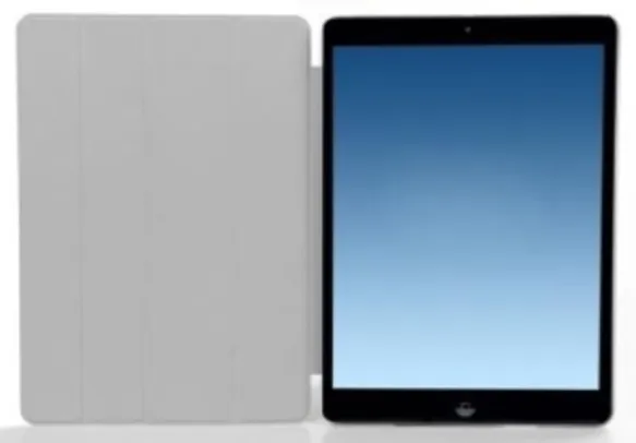 [SARAIVA]  Capa Protetora X Doria Smartjacket Slim Folio 423410 Branca Para iPad Air