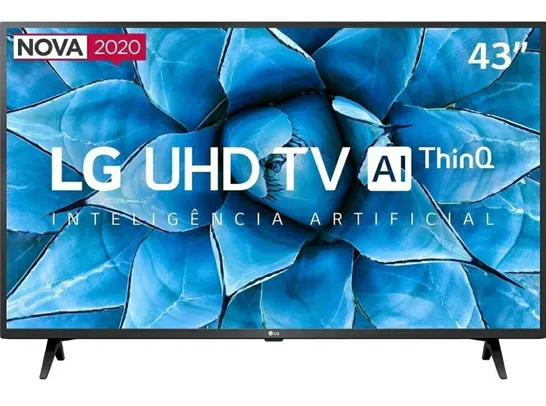 [REEMBALADA] [1499,39 com AME] Smart TV 4k 43" LG 43UN7300