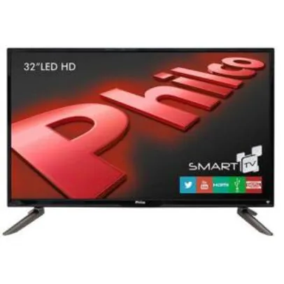 Smart Tv Philco 32' Led Hd Ph32c10dsgw 3 Hdmi Usb por R$ 852