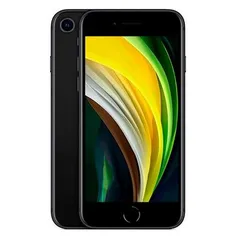 iPhone SE 64GB Preto, 4G, Tela de 4.7, Câmera Traseira 12MP + Selfie 7