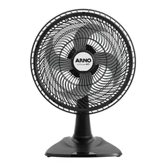 Ventilador de Mesa 40cm Arno xForce VE4X 4 Pás Preto 220V