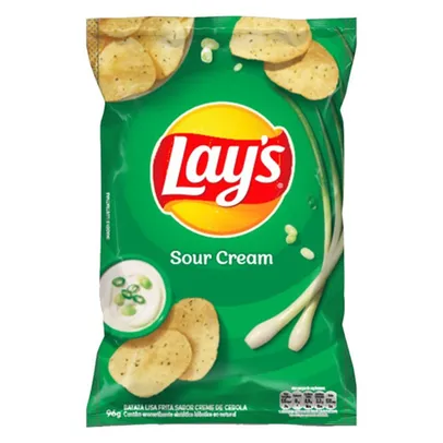 Batata Frita Lays Sour Cream 96g