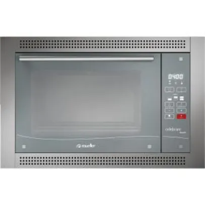 Forno Elétrico Mueller Digital de Embutir Celebrare Touch 44L Inox - 110V - R$550