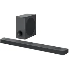 Soundbar LG S90QY com 5.1.3 Canais, Triplos Canais de Disparo, Imax, Dolby Atmos, DTS X, Google Assistente, Alexa - 570W