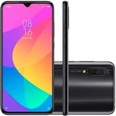 Smartphone Xiaomi MI A3 64GB 4GB RAM Versão Global Desbloqueado Cinza Escuro