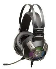 Headset Gamer Husky Gaming Storm, Preto, USB, Som Surrond 7.1 com placa de som, Drivers 50mm, Rainbo