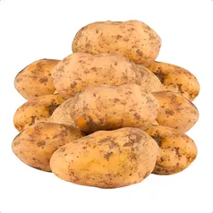 Batata Branca Inglesa Da Terra Escovada Selecionada Saco 5kg