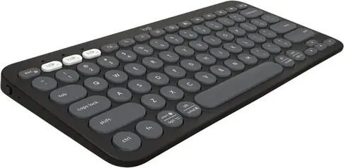 [Novo prime] Teclado Sem Fio Logitech Pebble 2 K380s - Grafite