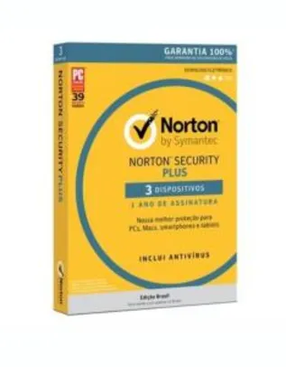 Norton Antivirus Security Deluxe 3.0 para 3 Dispositivos - Digital para Download