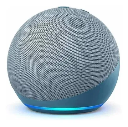 Amazon Echo Dot 4th Gen com assistente virtual Alexa twilight blue 110V/240V