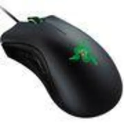 (APP) Mouse Gamer Razer Deathadder Essential, Mechanical Switch, 5 Botões 4G, 6400DPI