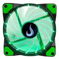 Cooler FAN Rise Mode Wind W1, 120mm, LED Verde - RM-WN-01-BG | R$14