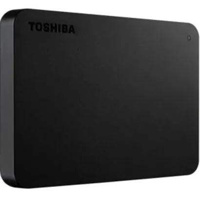 HD Externo Toshiba 1TB USB 3.0 - R$289 (com R$144,50 com 50% de Cashback)