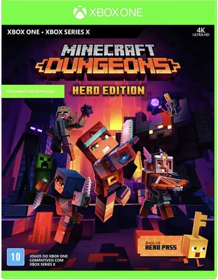 [Xbox One] [Series X] [PRIME] Jogo: Minecraft Dungeons - Hero Edition (Inclui Hero Pass) | R$29