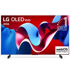 Smart TV LG OLED Evo Gaming 42&quot; Polegadas OLED42C4, Processador α9 Ger7 AI, Design Ultra Slim, G-Sync e Wi-Fi