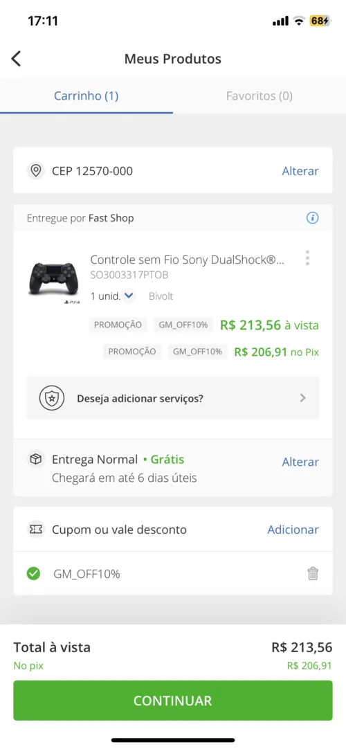 Imagen na descrição da promoção