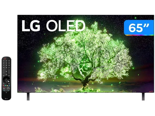 Smart Tv 65  4k Lg Oled Oled65a1psa Com Inteligência Artificial Thinq Ai, Google Alexa E Wi-fi