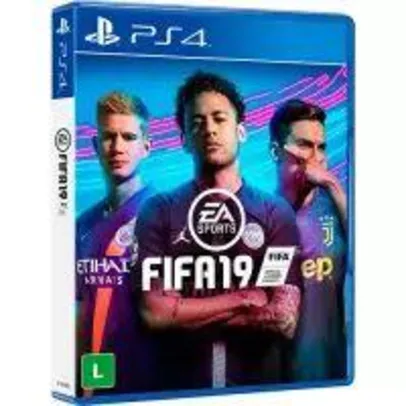 [Primeira Compra] Jogo FIFA 19 - PS4