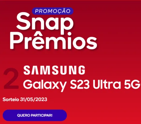 [DESCRIÇÃO] - A Promoção Snap Prêmios Voltou!!!