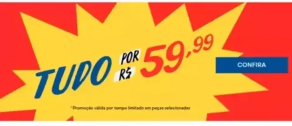 Seleção Hering com Tudo por até R$ 59,99