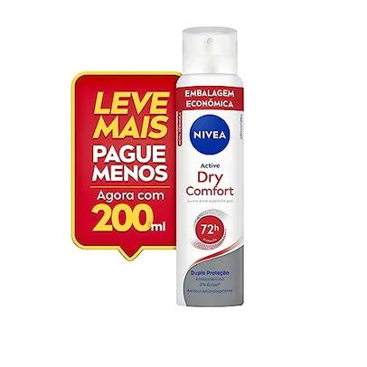 NIVEA Desodorante Antitranspirante Aerossol Dry Comfort 200ml