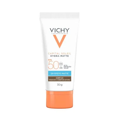 Protetor Solar Vichy Hydra-Matte Fps 50 5.0 30g - PanVel Farmácias