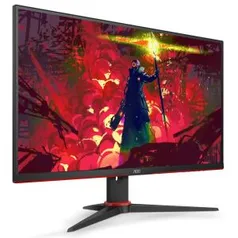 Monitor Gamer AOC 75hz IPS 1ms Adaptive Sync | R$ 799