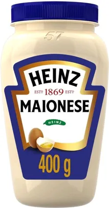 [APP+CLIENTE OURO] Maionese Heinz 400g | R$8