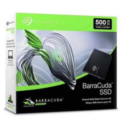 [CC Sub R$330] SSD Seagate Barracuda 500GB Sata3
